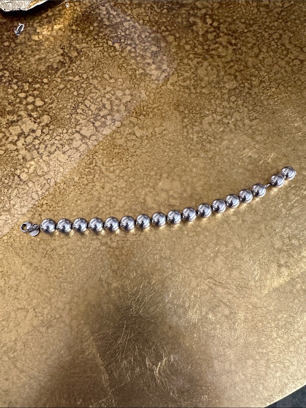 Tiffany & Co. Vintage Silver Ball Bracelet
